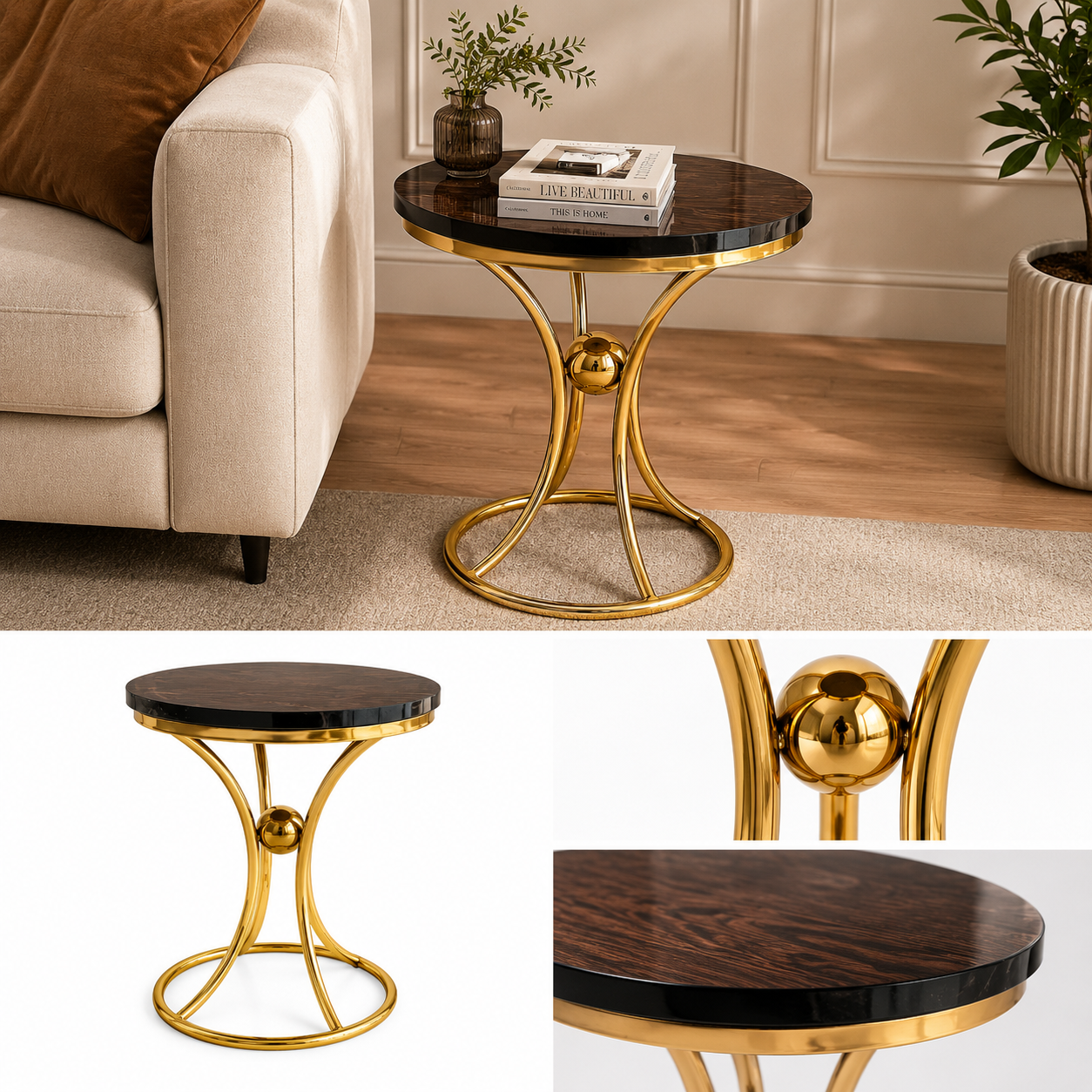 Onyx Halo Table