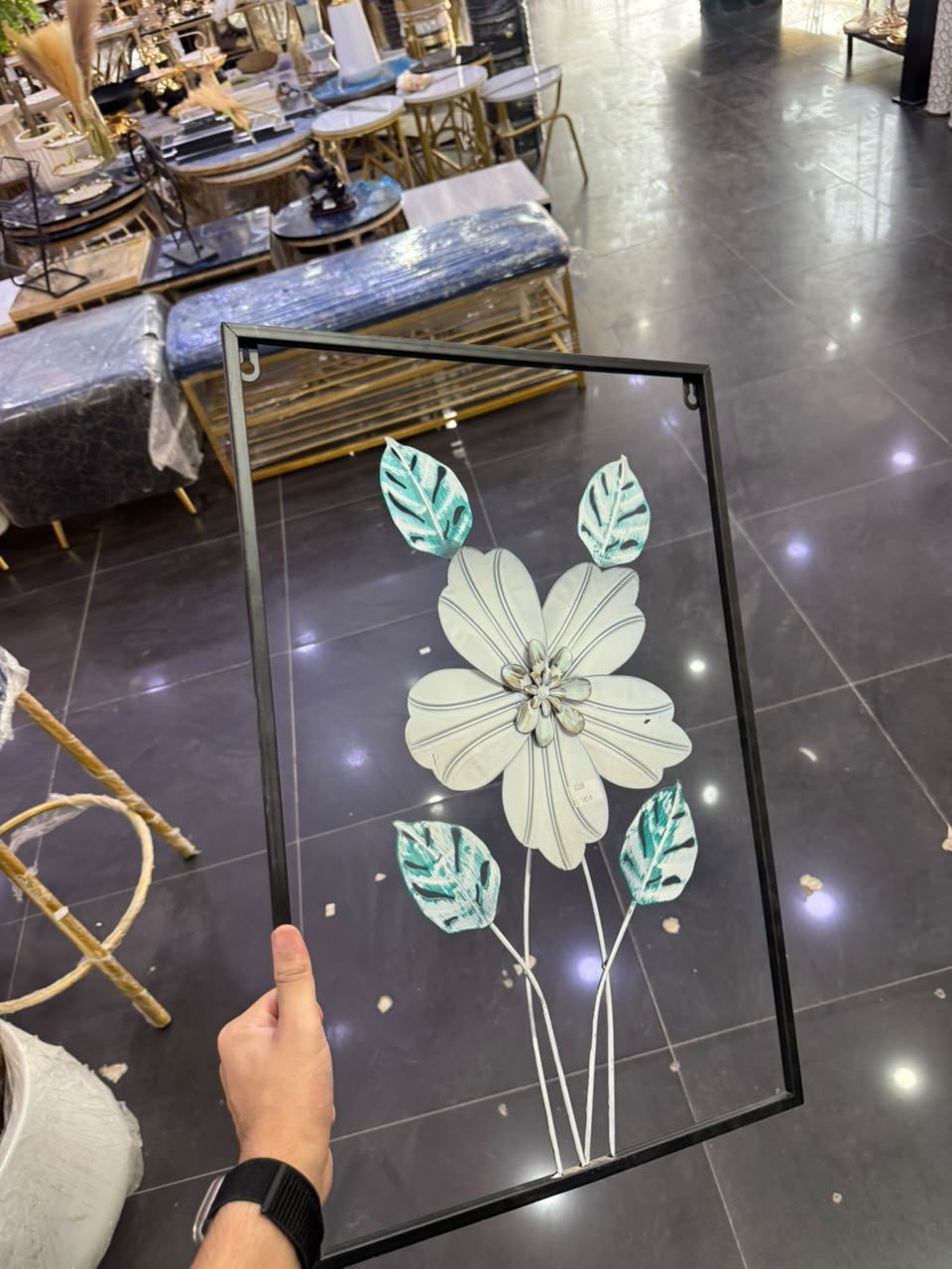 Botanical Grace Metal Art