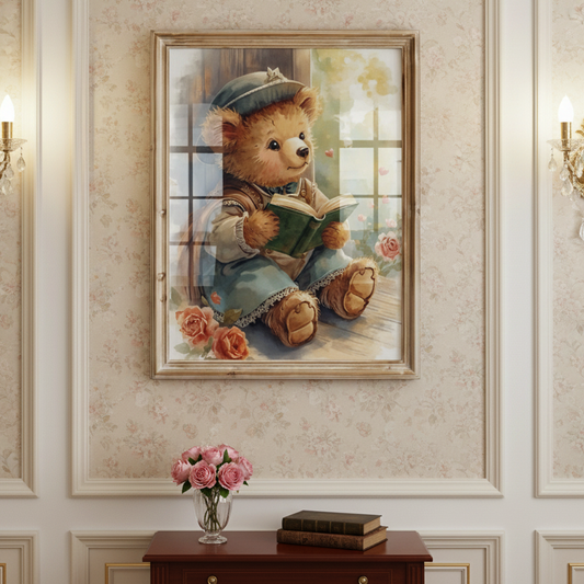 Vintage Kids Room Art