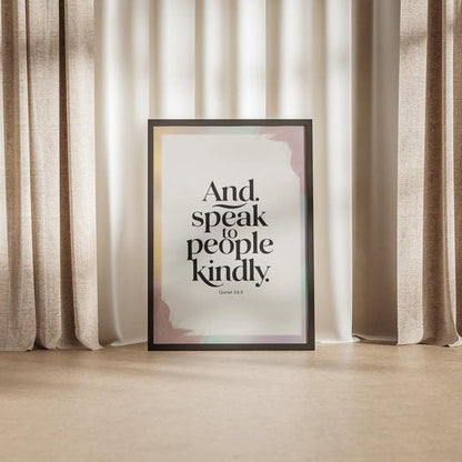 Beautiful Speech: Quran 28:83