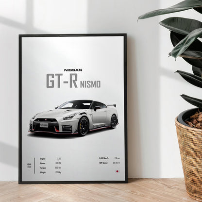 Nissan GT-R NISMO - Wall Art