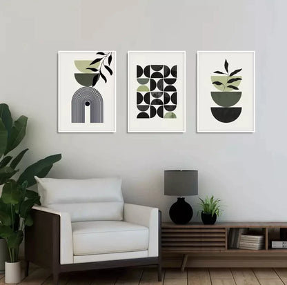 Green Boho Decor Frame Kit