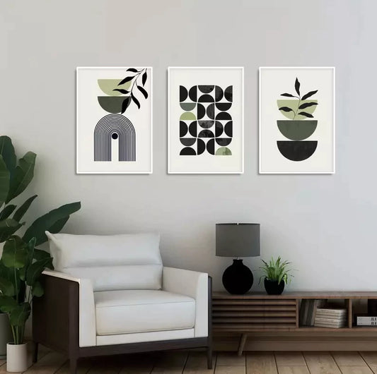 Green Boho Decor Frame Kit