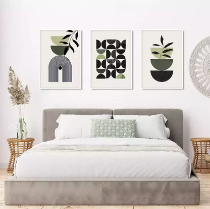 Green Boho Decor Frame Kit