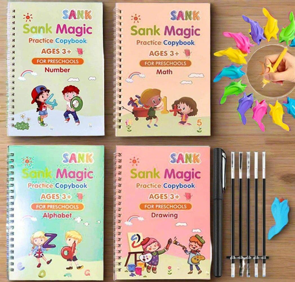 Sank Magic Practice Book for Kids (Set of 4 Books)