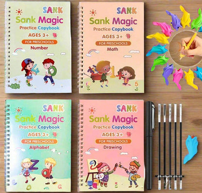 Sank Magic Practice Book for Kids (Set of 4 Books)