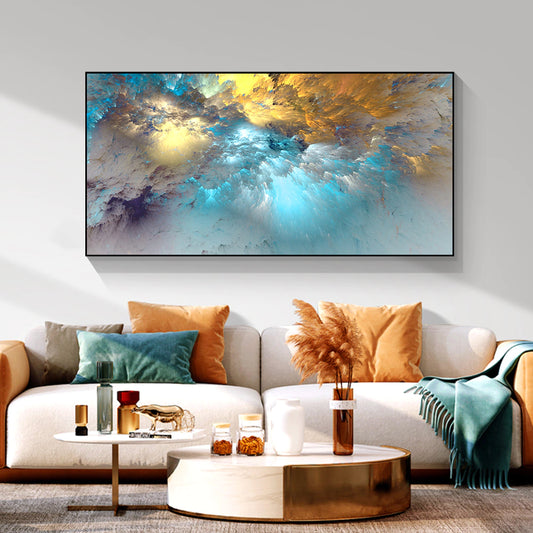 Abstract Sunny Sky Painting