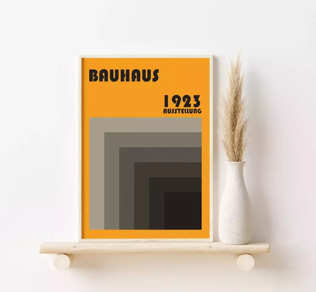 Bauhaus Decorative Frame Gray 1294