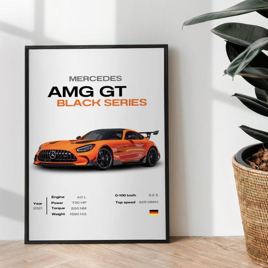 Mercedes AMG GT - Wall Art