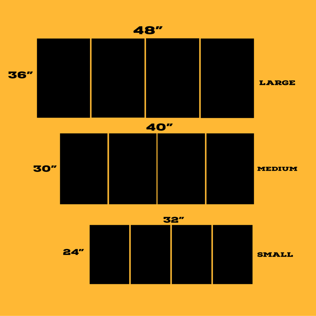 KABBA SHARIF – 4 PANEL SET – ISLAMIC WALL ART