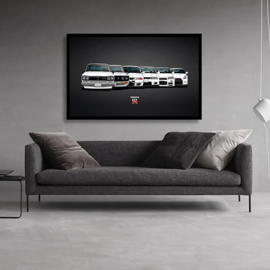 NISSAN GTR – AUTOMOTIVE WALL ART