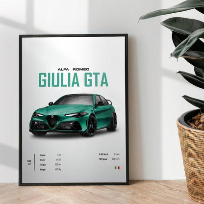 Guilia GTA - Wall Art