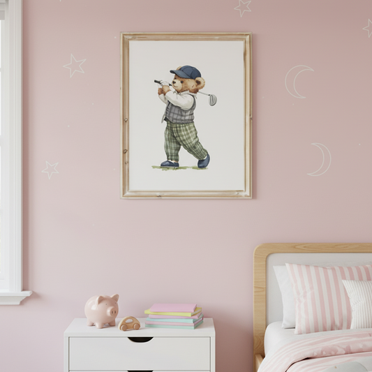 Vintage Kids Room Art