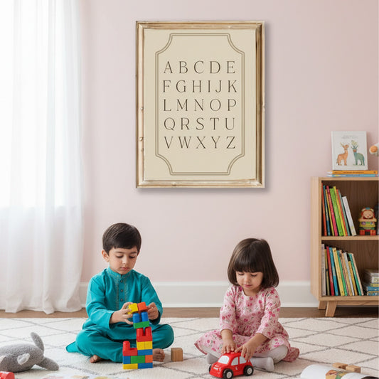 Vintage Kids Room Art