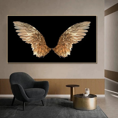 Golden Wing Painting