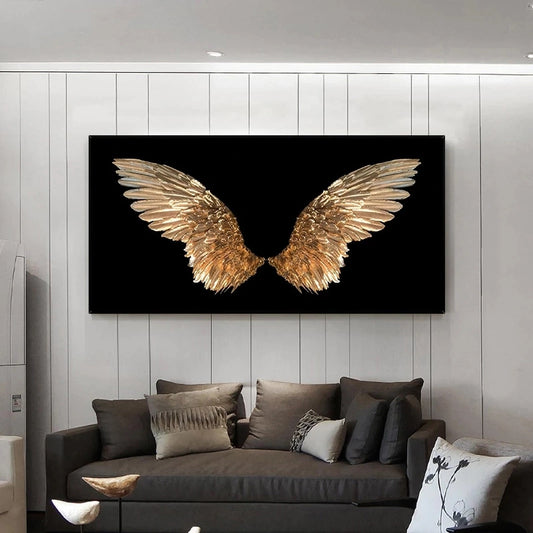 Golden Wing Painting