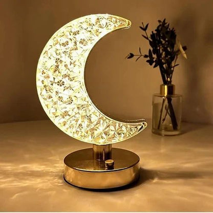 Moon Shaped Night Bed Side Light Night Lamp
