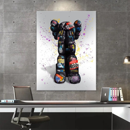 "I don't see Kaws" Wall Frame Art