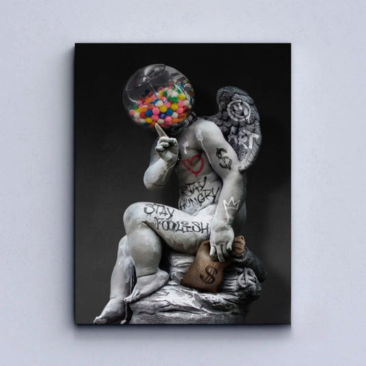 "Stay Foolish" -Wall Frame Art