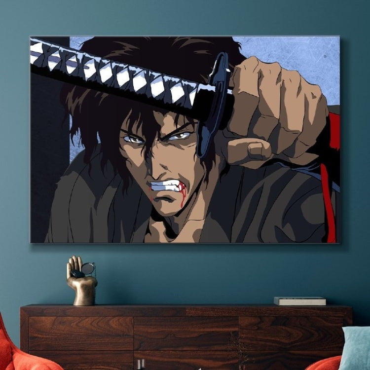 "Samurai" -Wall Frame Art