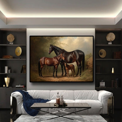 "Horses"-Wall Frame Art