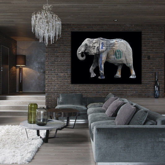 "Elephant"-Wall Frame Art