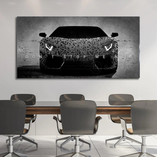 "DON'T STOP ME NOW"  Wall Frame Art