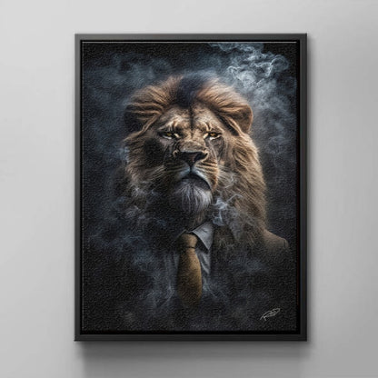 "LION BOSS" -Wall Frame Art