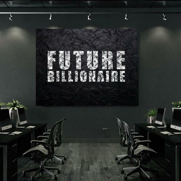 Future Billionaire -Wall Frame Art