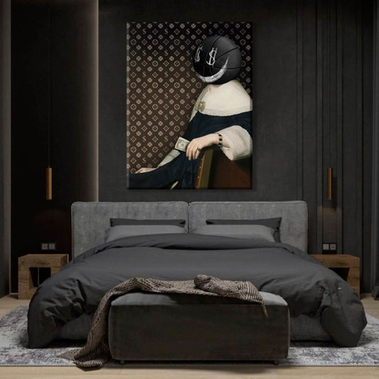 "Head Ball"-Wall Frame Art