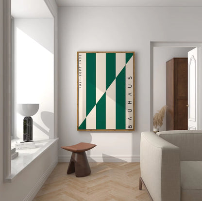 Green Bauhaus Painting 1923