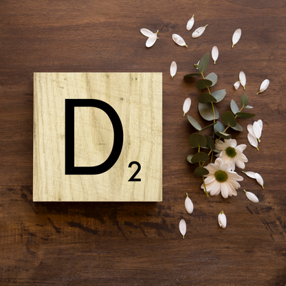 SCRABBLE LETTER “D”