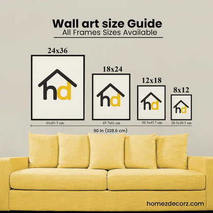 "Horses"-Wall Frame Art