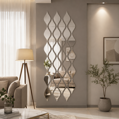 Sharp Mirror Edge Wall Art