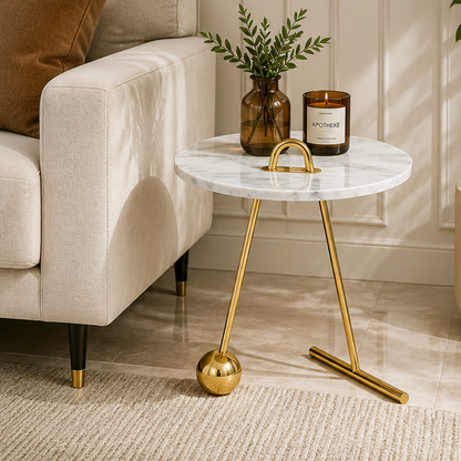 Ezalo Living Lounge Sofa Side Table