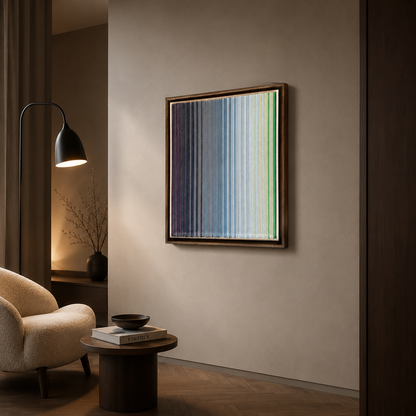 Spectra Modern Straight minimalist Canvas Wall Frame Art