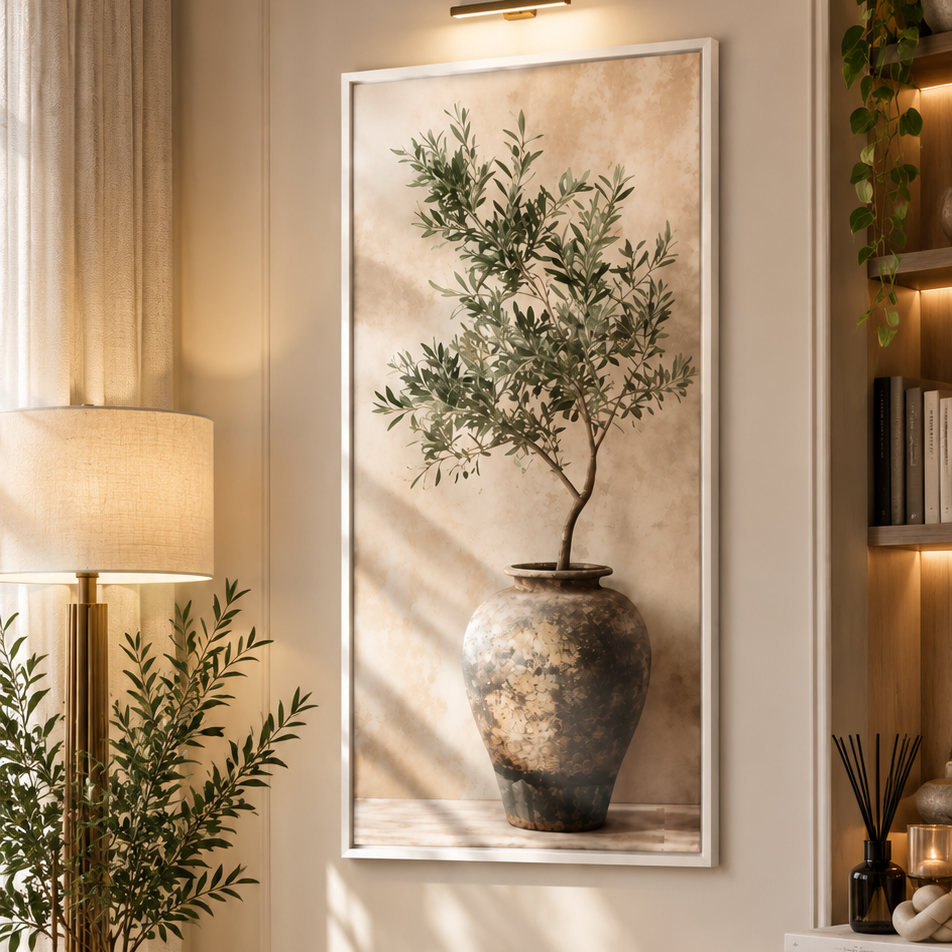 Aesthetic Nova Nature Canvas Wall Art Frame
