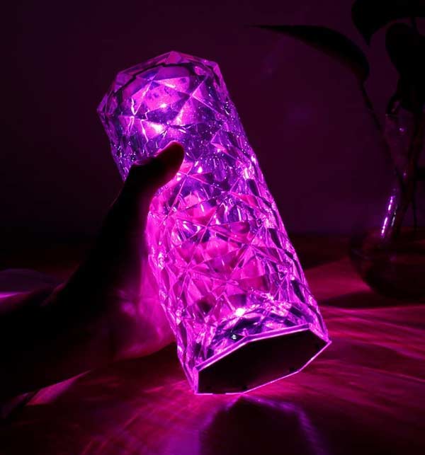 Crystal Lamp RGB Light Diamond
