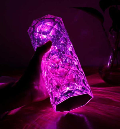 Crystal Lamp RGB Light Diamond