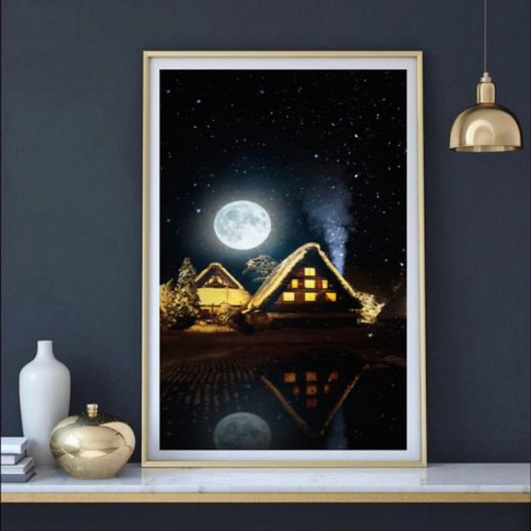 DARK NIGHT ART – SINGLE WALL ART