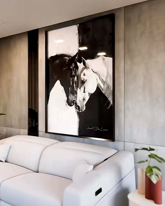 Monochrome Majesty Wall art