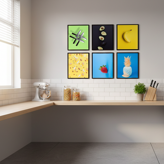 FRUITES WALL HANGING – 6 PANEL SET