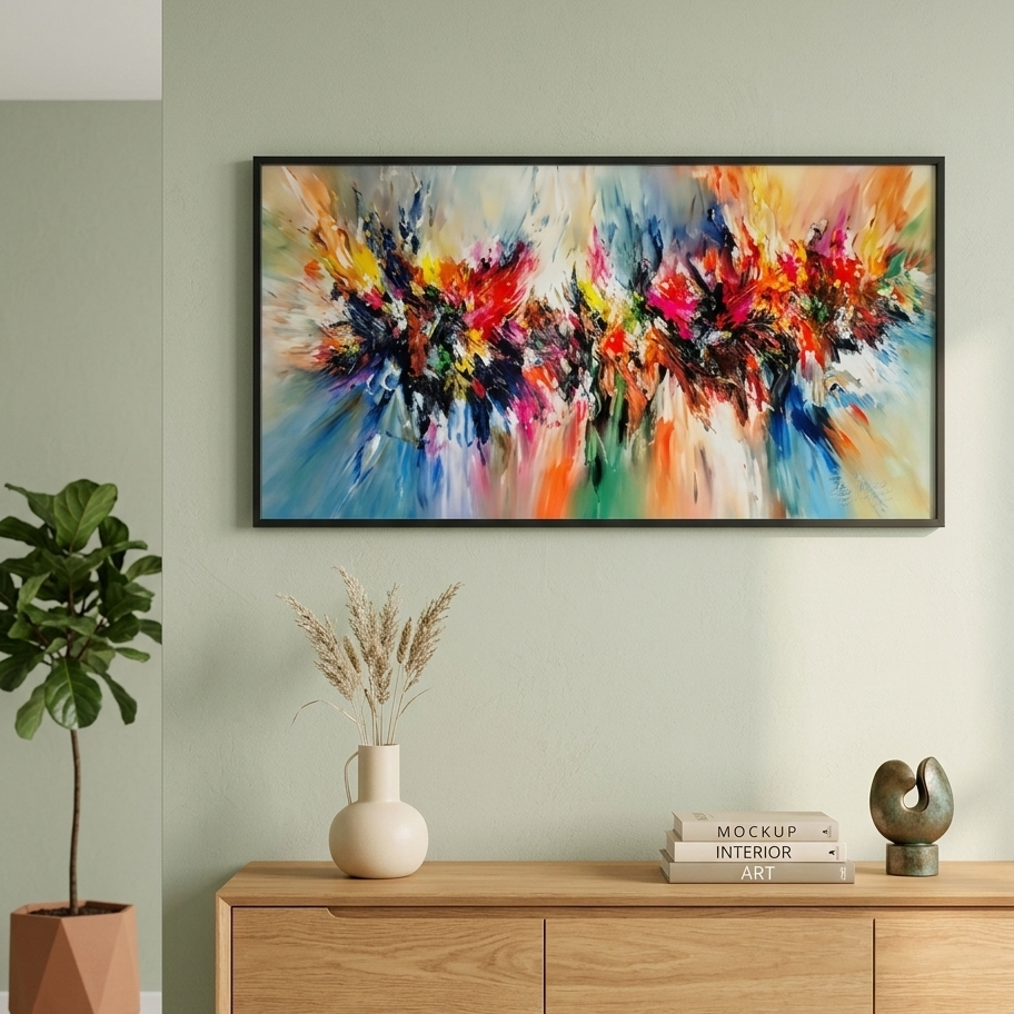 Modern Harmony | Light and Texture Abstract Art