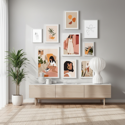 WOMEN BOHO – 9 PANEL SET