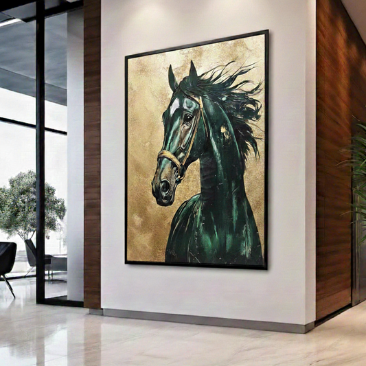 The Sovereign Horse Single Wall art
