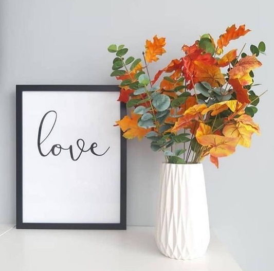 LOVE WORD WALL ART – SINGLE WALL ART