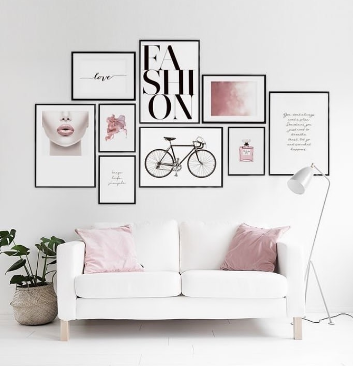 COCO FASHION WALL ART – 9 PANEL SET