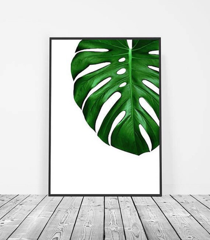 CLASSIC MONSTERA WALL ART – SINGLE WALL ART