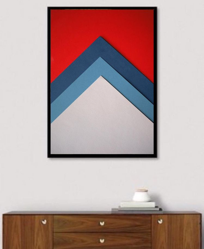 HARD EDGE WALL ART – SINGLE WALL ART