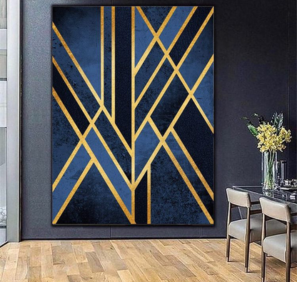 GEOMETRICAL LINEAR – GEOMETRICAL WALL ART